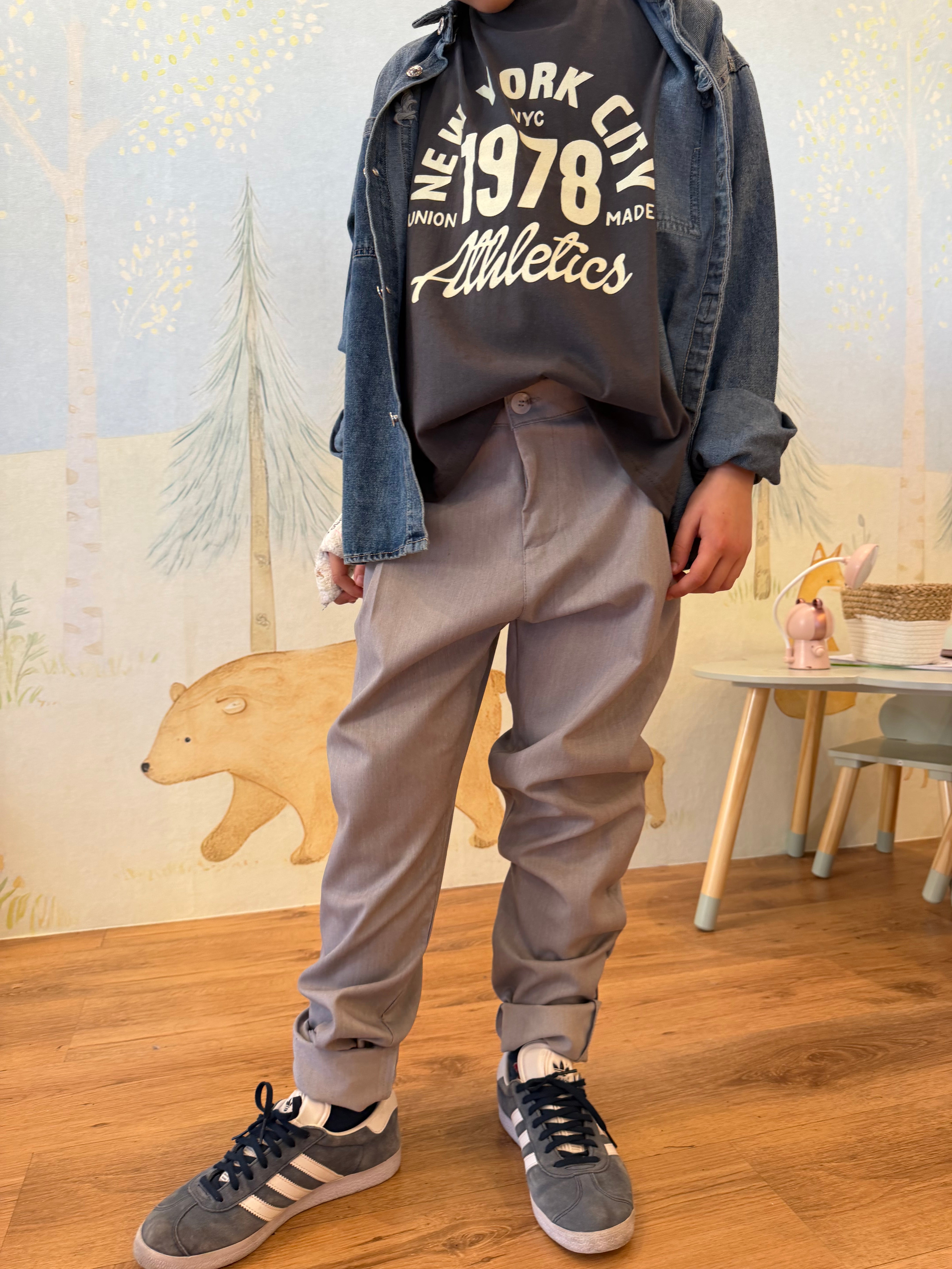 PANTALONE DUE COLORI BM44