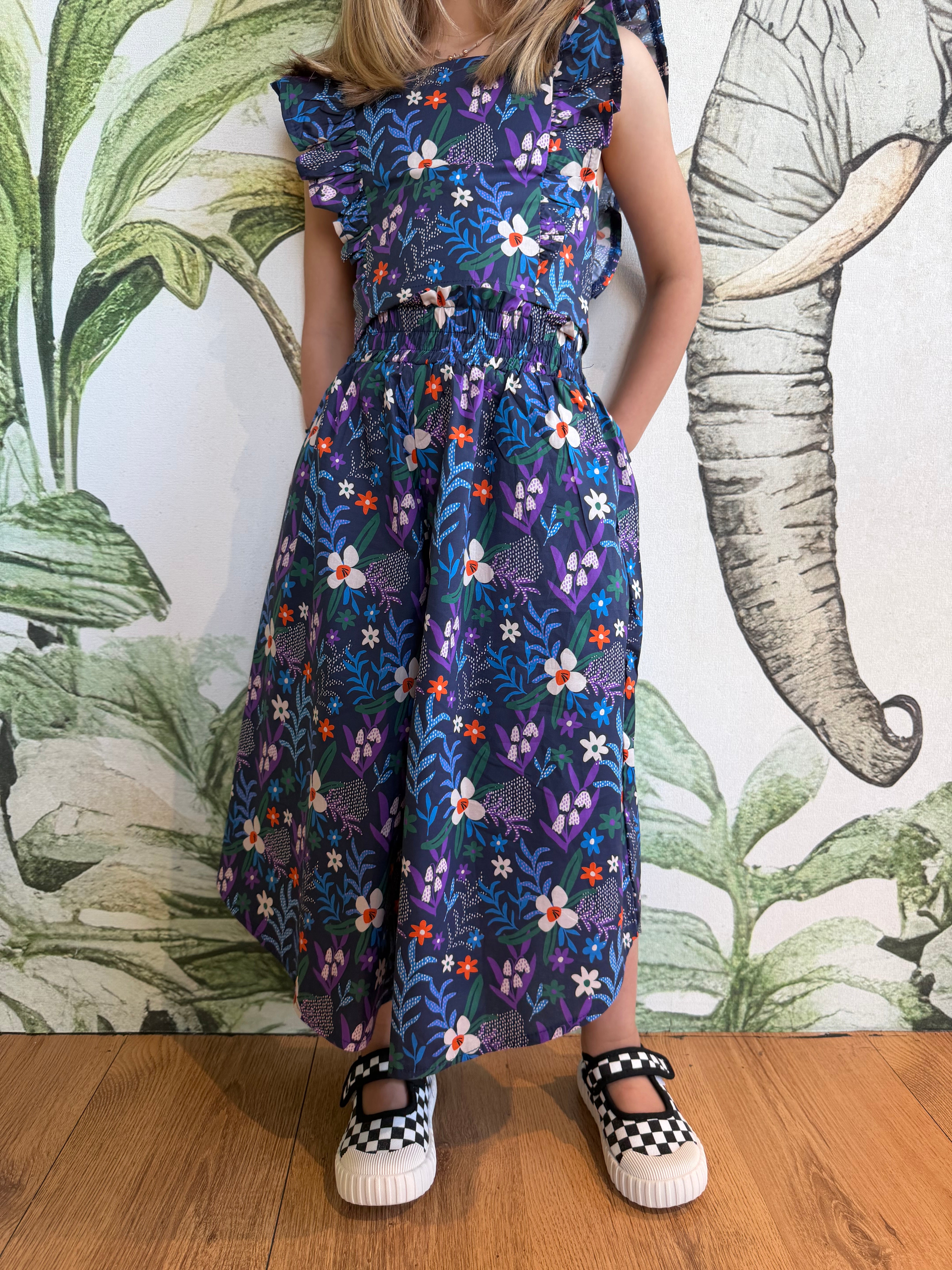 PANTALONE BLU FANTASIA