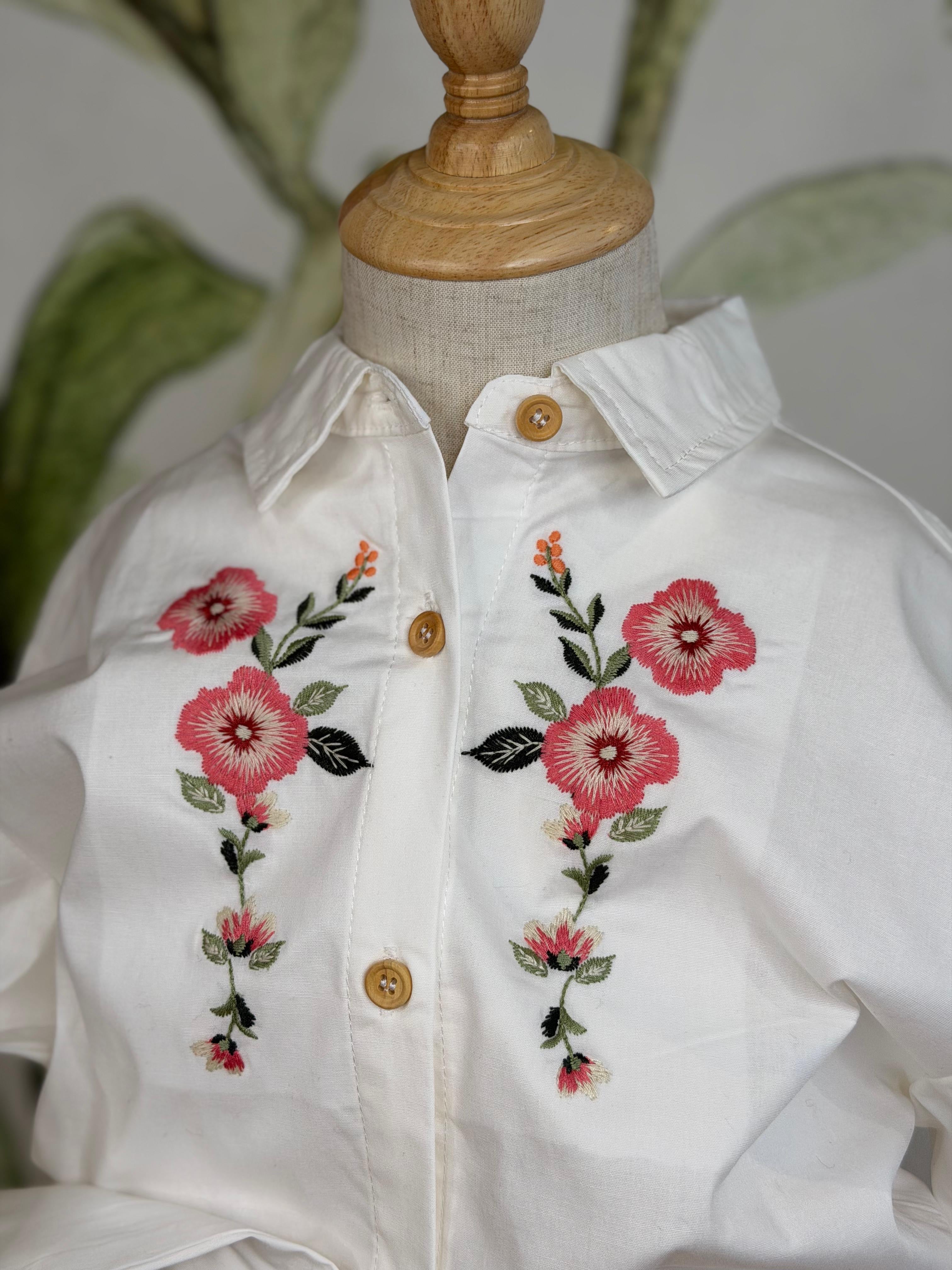 CAMICIA FIORELLINI ND3637