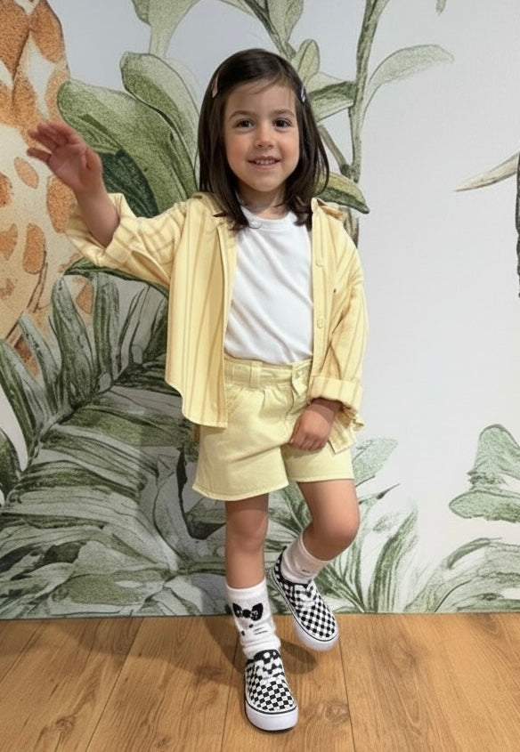 PANTALONCINO A CARAMELLA