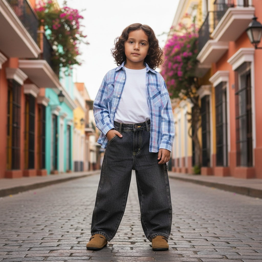CAMICIA QUADRETTI CAM02 4-14 ANNI