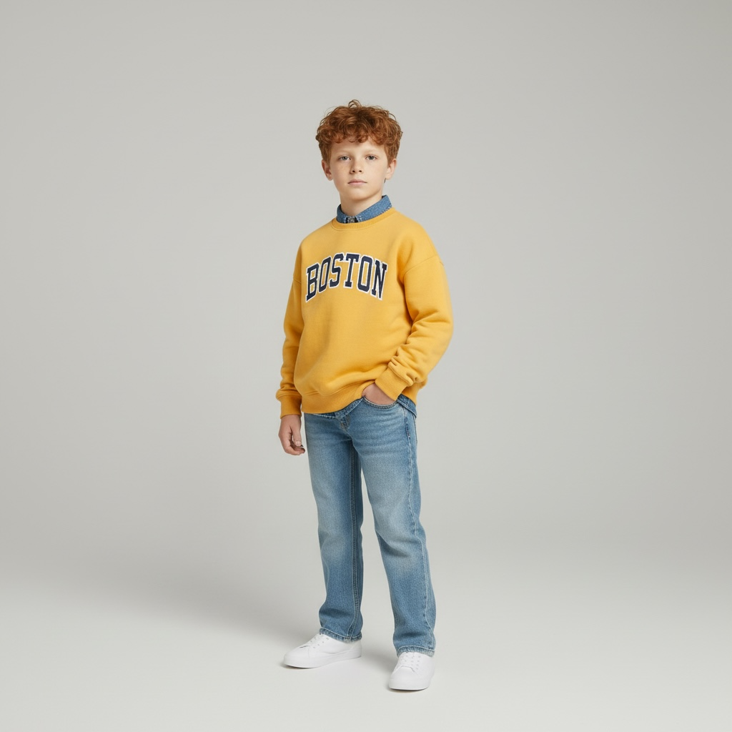 FELPA BOSTON BOS728 1-10 ANNI