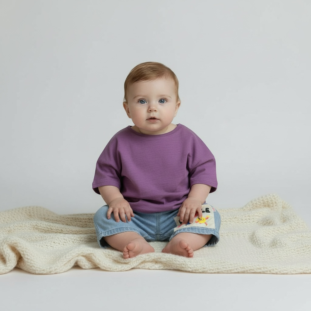 T-SHIRT VIOLA 3546 1-5 ANNI