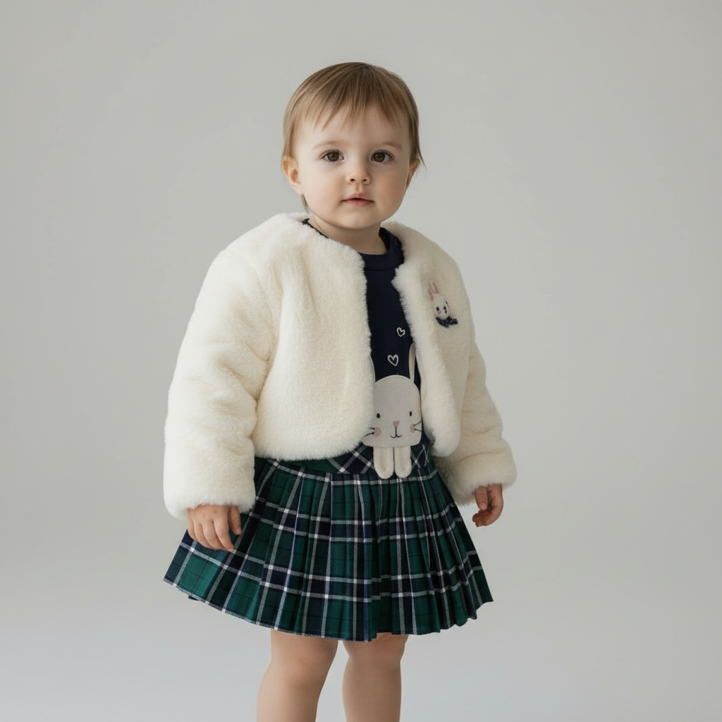 ABITINO CON PELLICCIA RS535 3-18 MESI