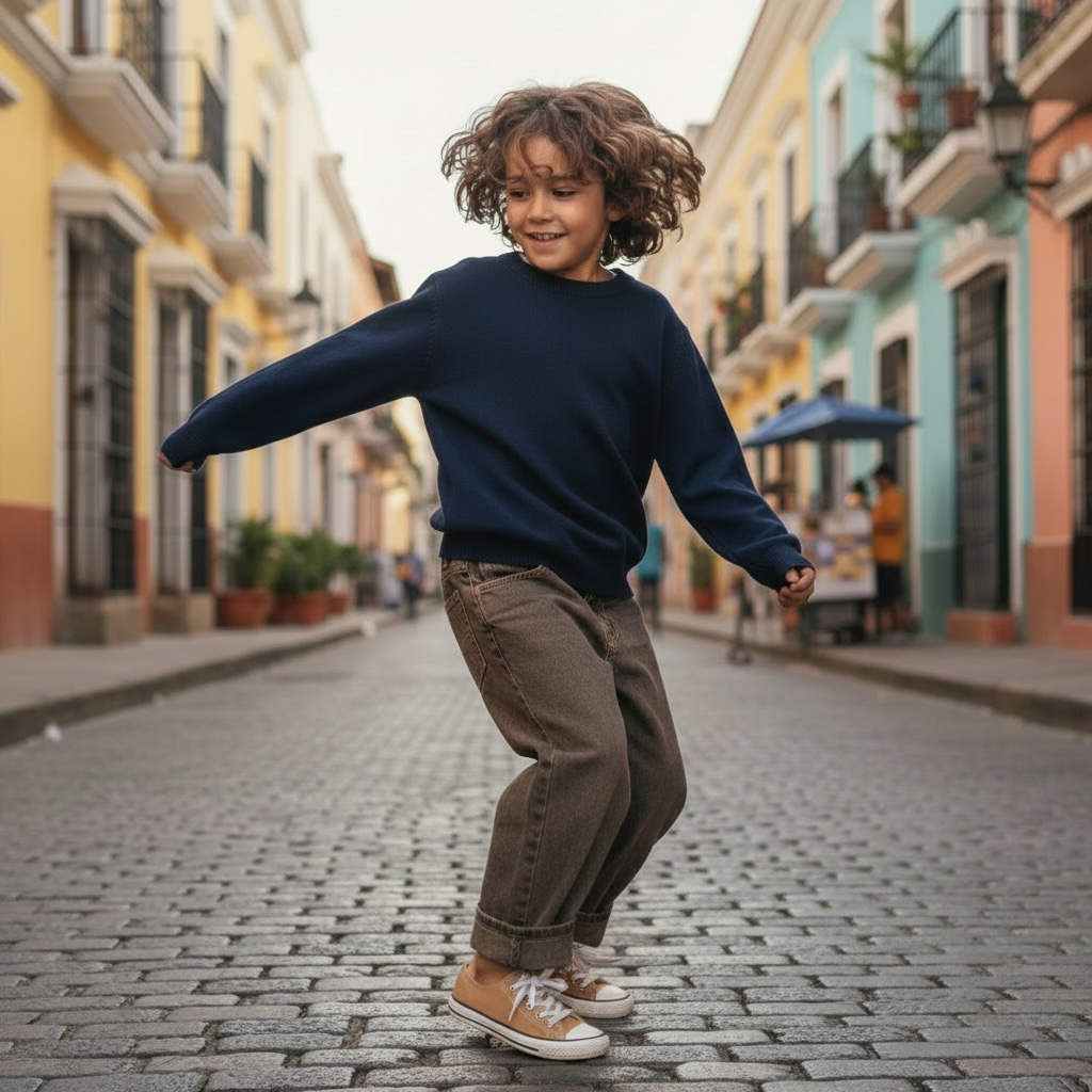 MAGLIONCINO 4 COLORI XH1548 4-16 ANNI