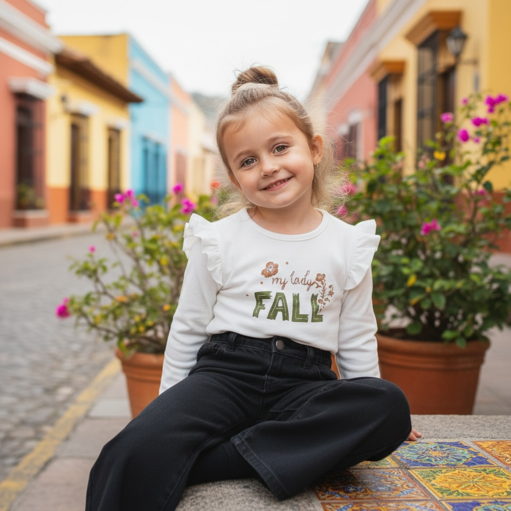 T-SHIRT "FALL" C0706 6-36 MESI