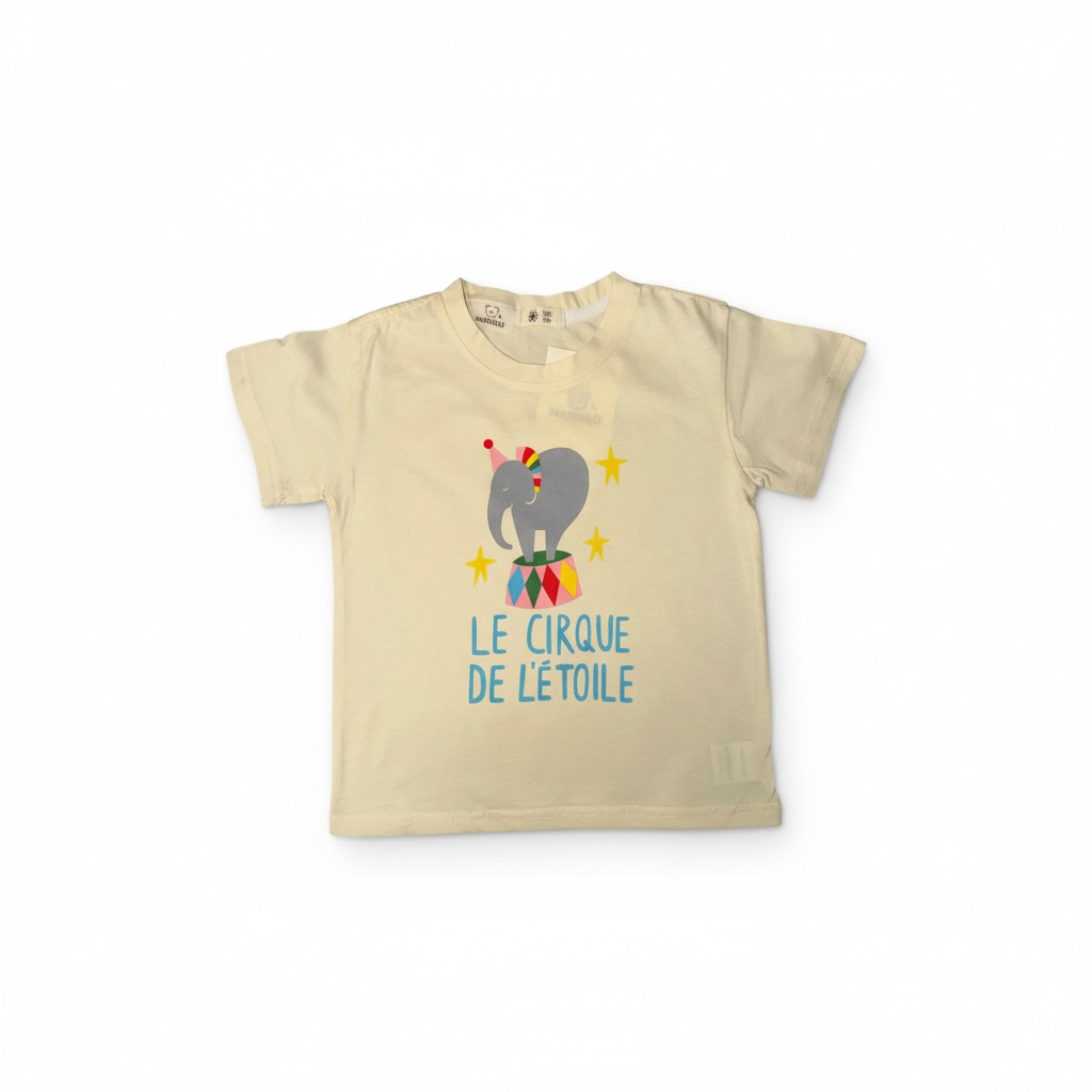 T-SHIRT CIRCLE PANNA 2-9 ANNI