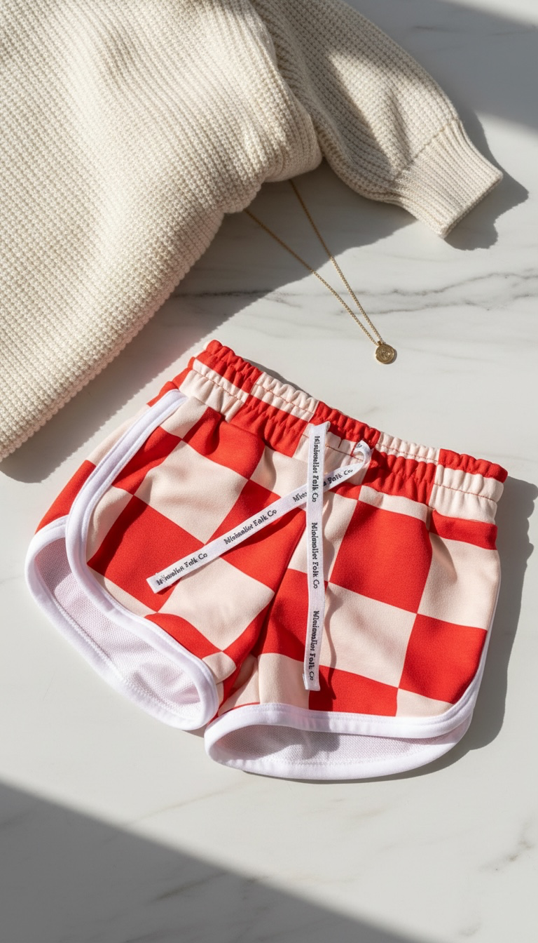 PANTALONCINO MINIMALIST FOLK