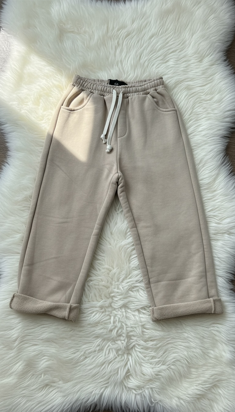 PANTALONE TUTA BEIGE