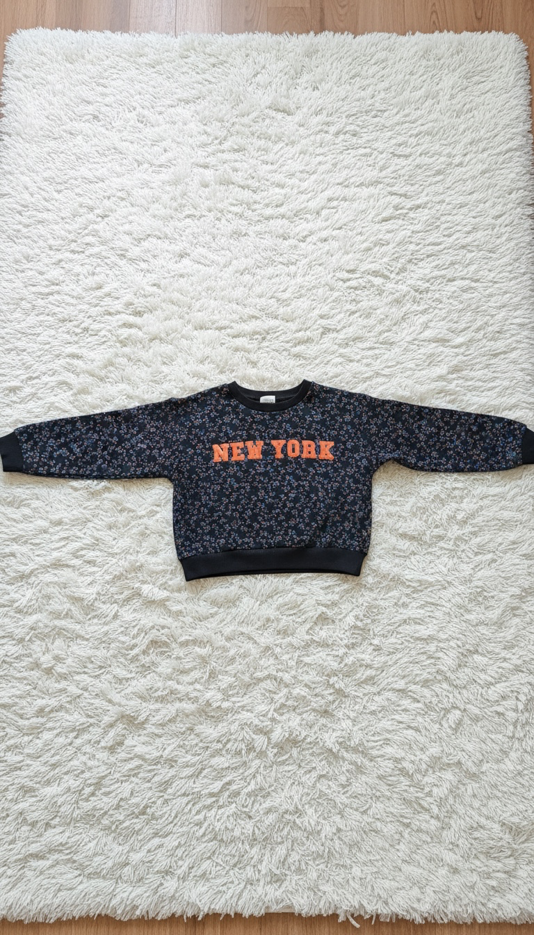 FELPA CROP NEW YORK