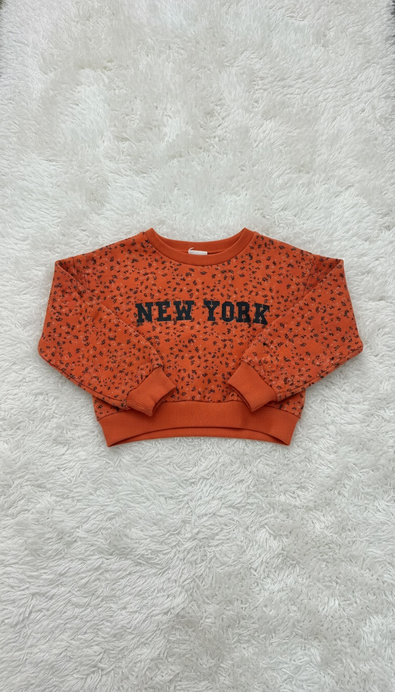 FELPA CROP NEW YORK