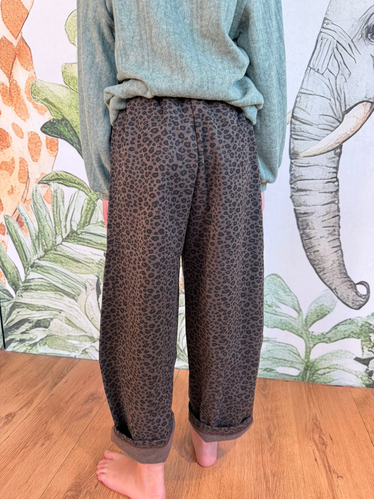 JEANS LEOPARDATO 1284 NEW